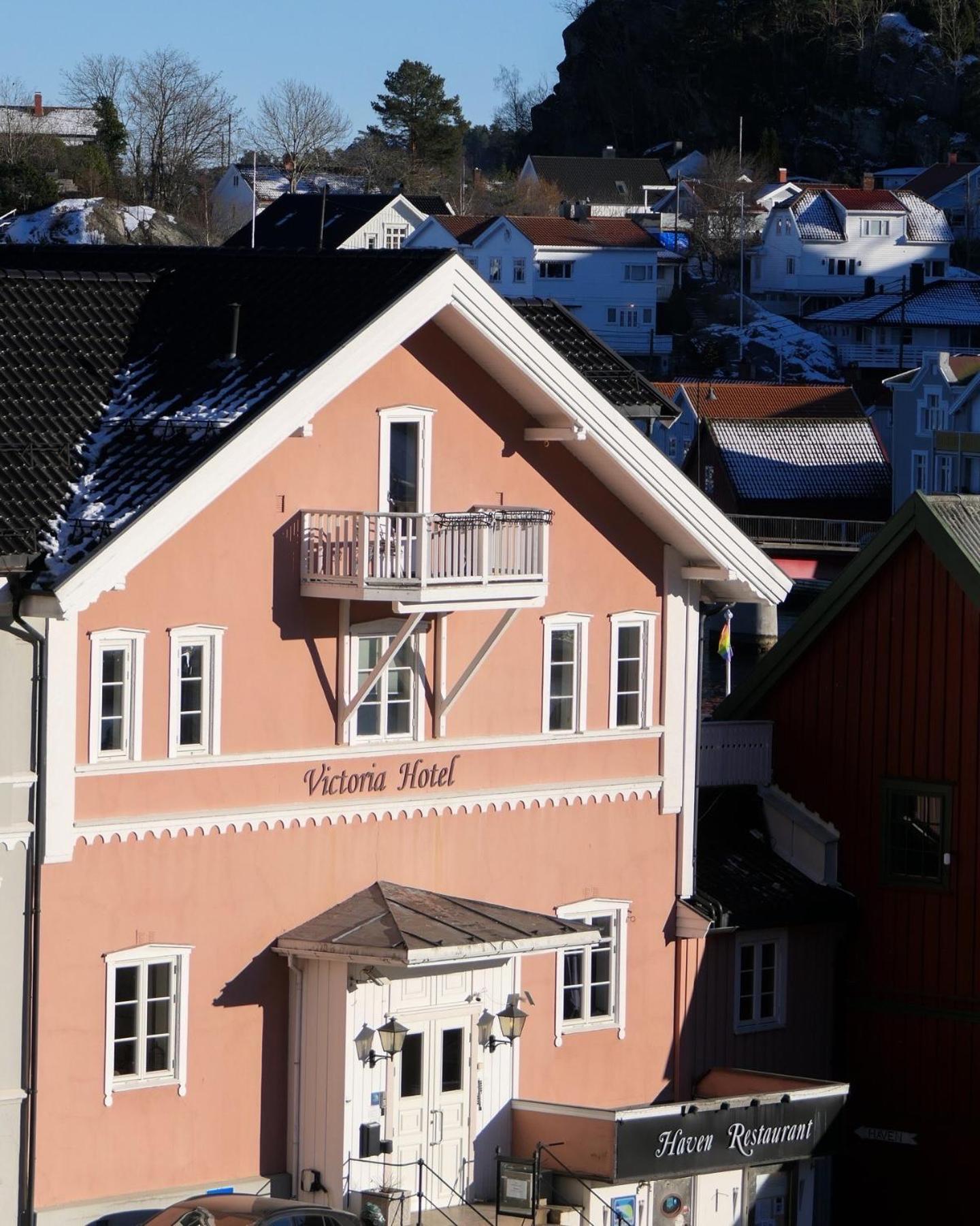 Victoria Hotel Kragerø Eksteriør billede